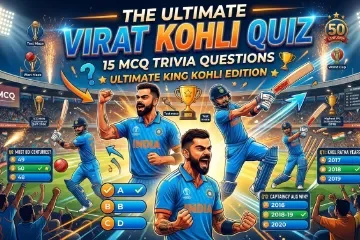 The Ultimate Virat Kohli Quiz: 15 MCQ Trivia Questions