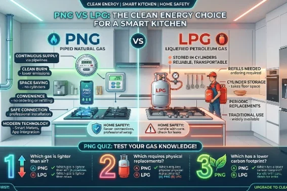 Piped Natural Gas(PNG)